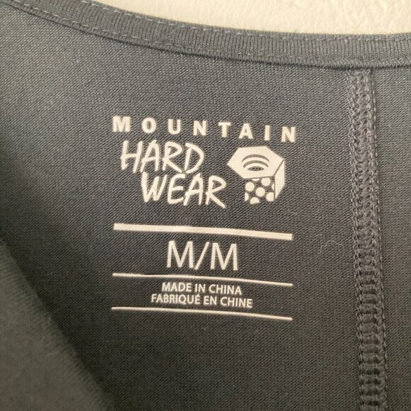 Mountain Hardwear Black Exercise Dress Cowl Neck Cap Sleeve Travel Errands Basic - Picture 8 of 11